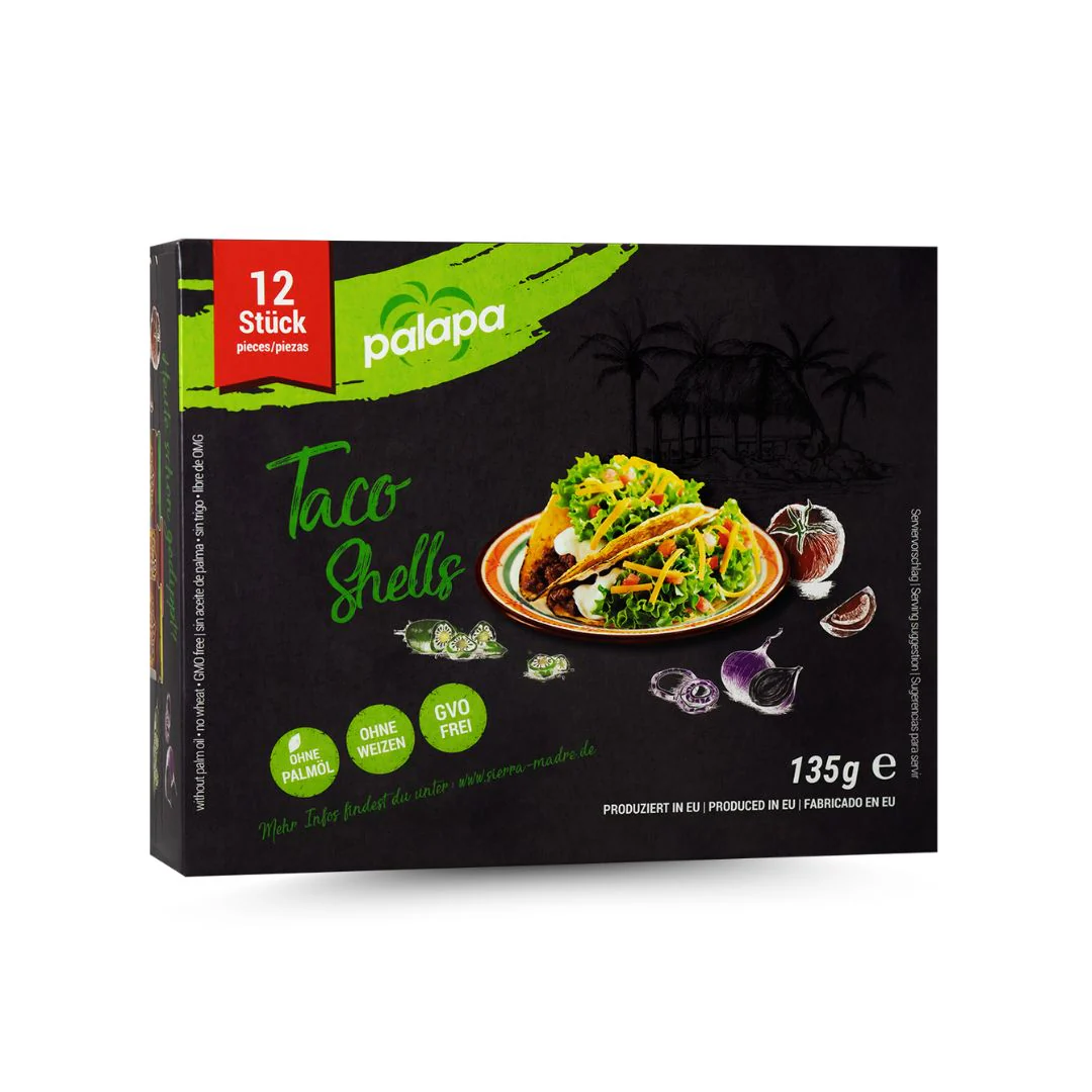 Palapa, Taco Shells, Glutenfrei, 135g